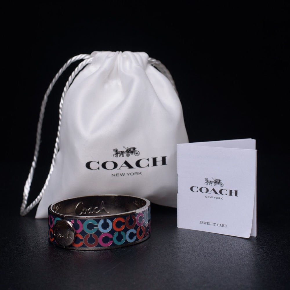Coach bracelet with dust bag